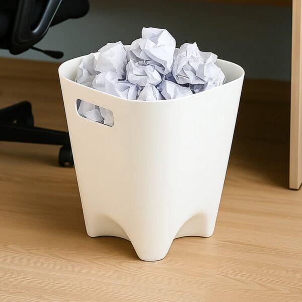 Dustbin-02.jpg Modern Plastic Dustbin / Waste Paper Basket - (4 Pc)