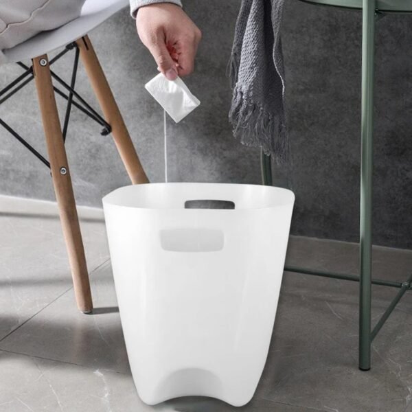 Dustbin-03.jpg Modern Plastic Dustbin / Waste Paper Basket - (4 Pc)