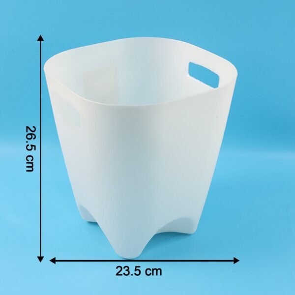 Dustbin-06.jpg Modern Plastic Dustbin / Waste Paper Basket - (4 Pc)