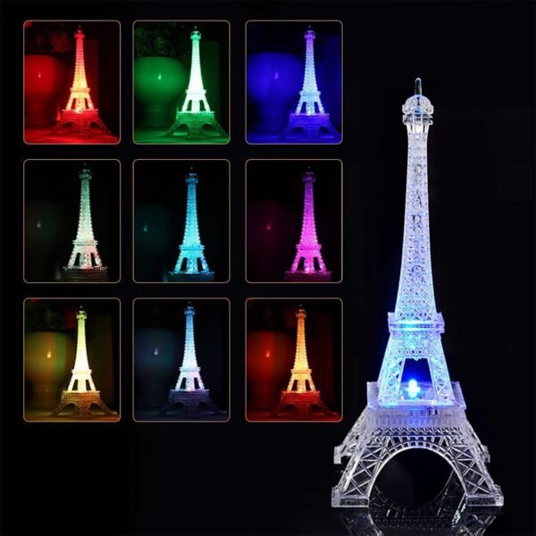 Eiffel-Tower-Nightlight-02.jpg Eiffel Tower LED Decorative Showpiece (1 Pc)