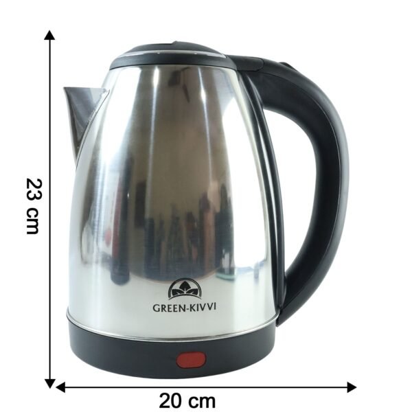 Electric Stainless-Steel Kettle (1800ML, 1 Pc)