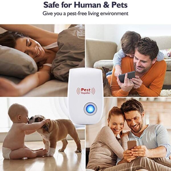 Ultrasonic Pest Repeller to Repel Rats, Cockroach, Mosquito, Home Pest & Rodent