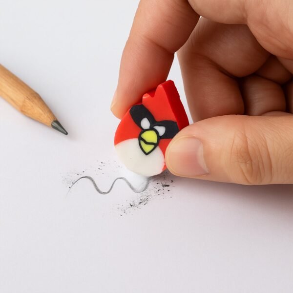 Erasers-06_99a2e52c-1625-4690-a6ca-585b6d915496.jpg Mini Cartoon Shaped Pencil Erasers - (5 Pc / Set)