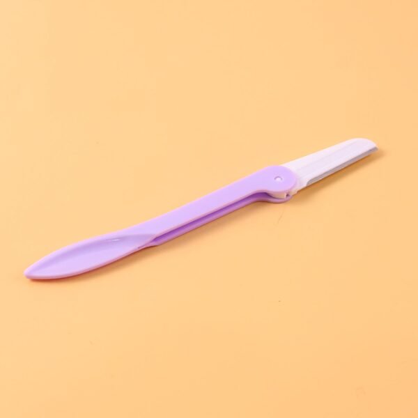 Eyebrow facial hair razor with 3 Replaceable Blades