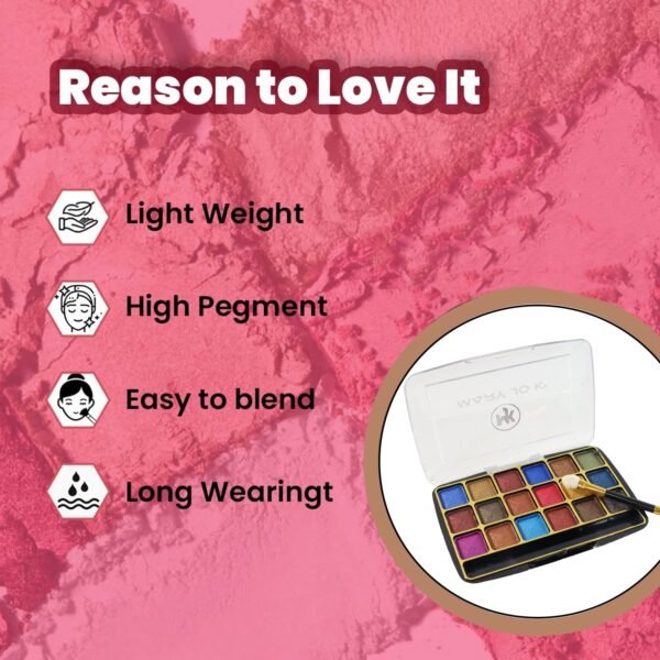 Eyeshadow-05.jpg Premium 18-Color Shimmer Eyeshadow Palette (12 GM / 1 Pc)