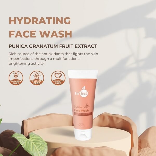 Face-Wash-03.jpg In'lief Deep Hydrating & Refreshing Face Wash (1 Pc / 100 Gm)