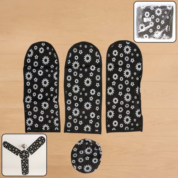 FanCover-WOSKU-01.jpg 4 in 1 Ceiling Fan Dust Proof Cover Set