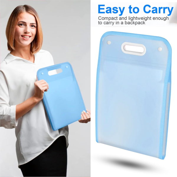 FileFolder-05.png 13 Pocket Document File Folder with Handle