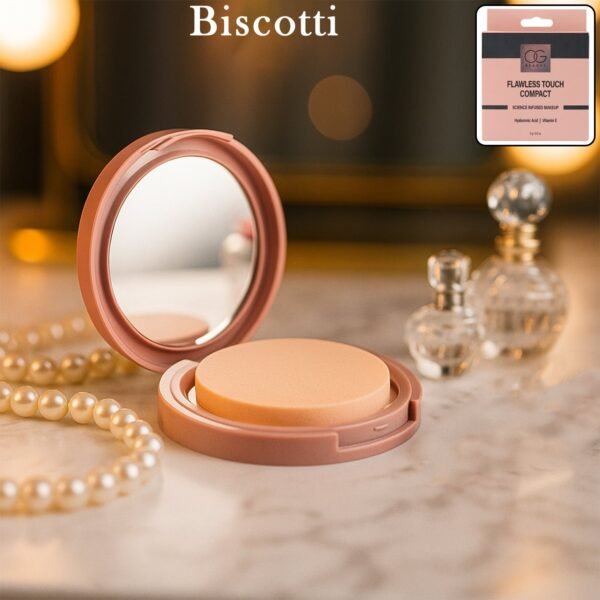 OG Beauty Biscotti Flawless Touch Compact Powder (9 GM / 1 Pc)
