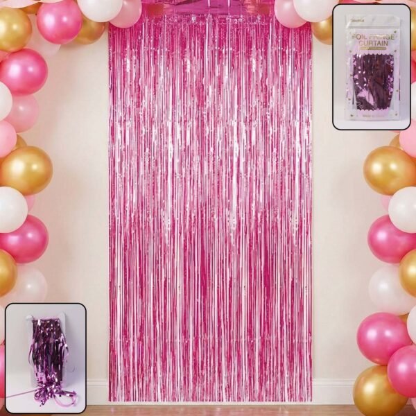 FoilFringeCurtains-WOSKU-01.jpg Decorative Foil Fringe Curtain for Birthday & Party Decoration