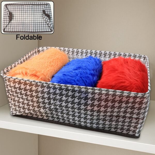 Cloth storage baskets, closet storage bins (42×28 Cm)
