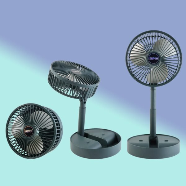 Super Multi-Function Folding Fan (1 Pc)