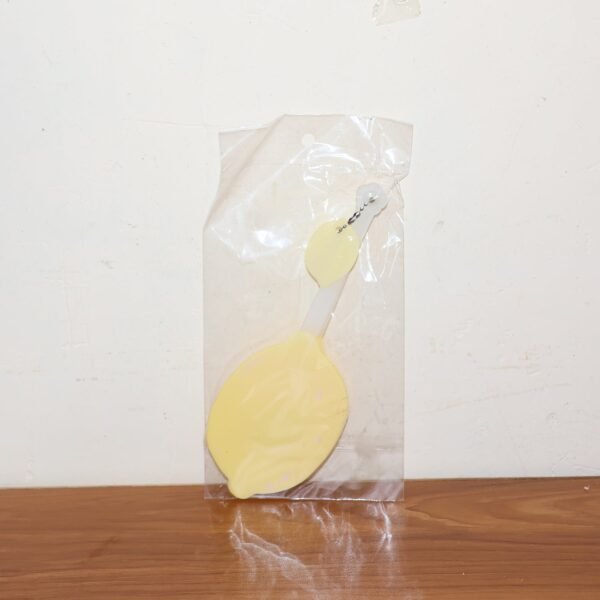 FoldingFan-live.jpg Lemon-Shape Hand Fan - (1 Pc)