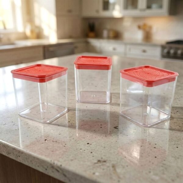 FoodContainer-05.jpg 3 Piece Airtight Food Storage Container Set (1 Set / 350 ML)