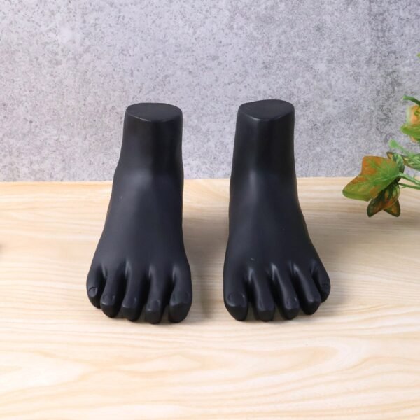 Foot-Showpiece-03.jpg Premium Black Foot Mannequin Display Stand (1 Pair)