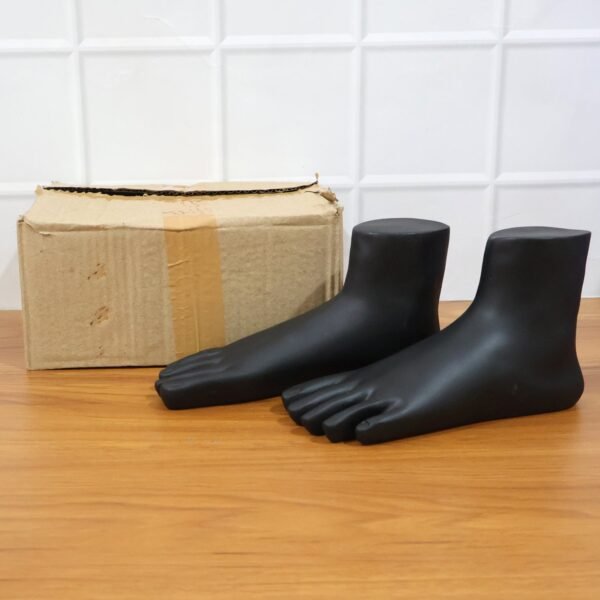 Foot-Showpiece-06.jpg Premium Black Foot Mannequin Display Stand (1 Pair)