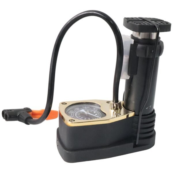 FootPump-04.jpg Portable High Pressure Foot Air Pump with Needle (1 Pc)
