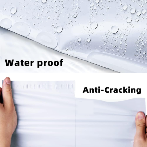 Tamper Proof Courier Bags(09X12 PLAIN 180 POD M1) - 100 pcs