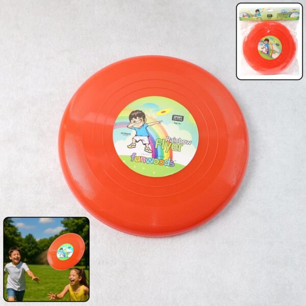 Frisbee-WOSKU-01.jpg Funwoods Big Outdoor Flying Disc Throw & Catch Game Toy (1 Pc)