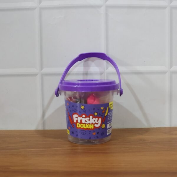 Frisky Dough Modelling Clay Set – 12 Multicolor Dough Sticks with Shape Cutters