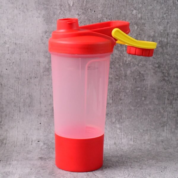GYM-shaker-bottle-03.jpg Supermom Plastic Premium Booster Gym Shaker Bottle with Mixing Ball (550ml / 1 Pc)