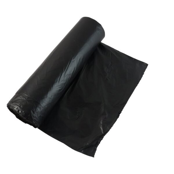 GarbageBag-04.jpg Heavy-Duty Black Garbage Bag Roll for Home & Commercial Waste Disposal (1 Roll)