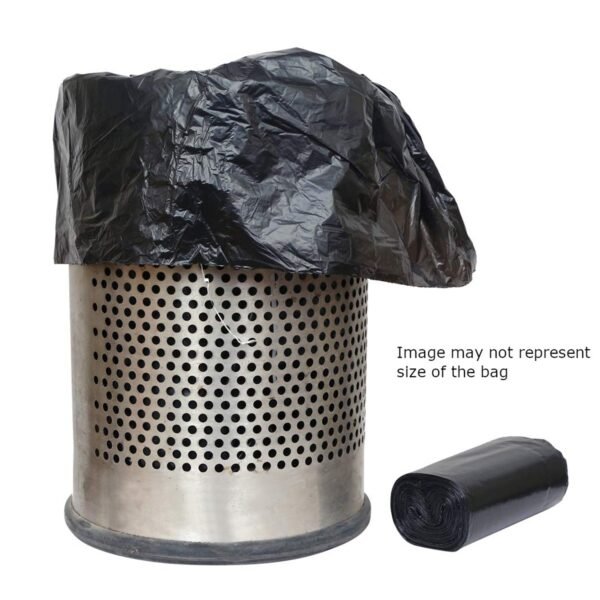 GarbageBag-06.jpg Heavy-Duty Black Garbage Bag Roll for Home & Commercial Waste Disposal (1 Roll)