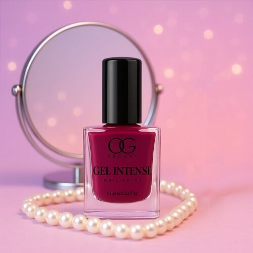Gel-Intense-Nail-Paint-01_1d898b70-9b98-498d-a92a-aa5a0107f638.jpg OG Beauty Burgundy Plum Gel Intense Nail Polish (1 Pc / 10 ML)