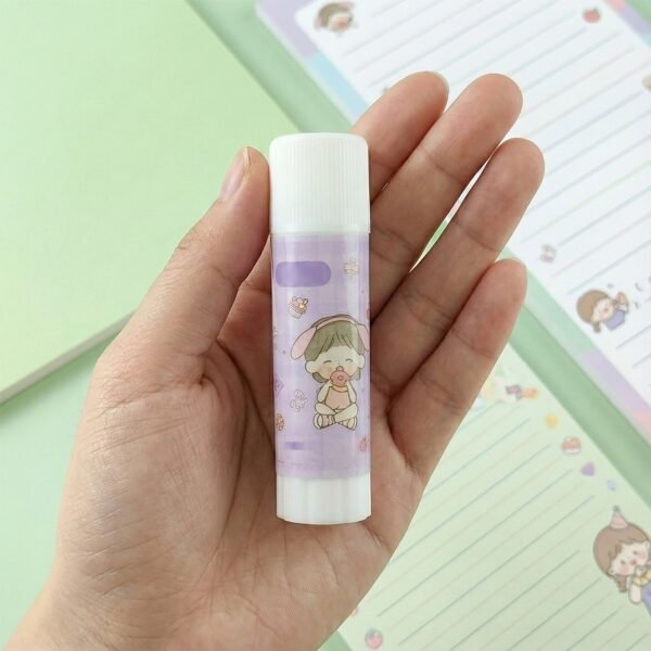 Cartoon-Themed Solid Glue Stick Pack of 5