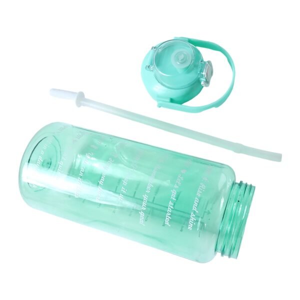 GreenBottle-04.jpg 2 Litre Large Capacity Leakproof Sports Water Bottle (1 Pc)