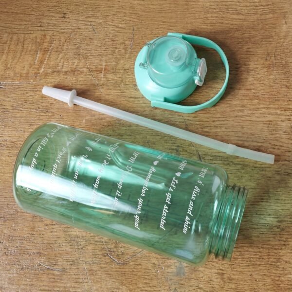 GreenBottle-05.jpg 2 Litre Large Capacity Leakproof Sports Water Bottle (1 Pc)