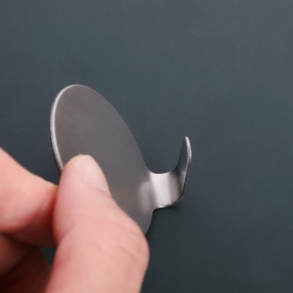 H5761d0a5bcf74a5ab67fb8b827f7e3c60.jpg Multipurpose Stainless Steel Adhesive Hooks