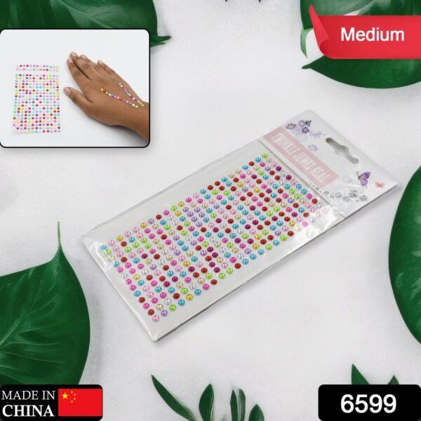 Self Adhesive Multi Size Shaped Shining Stones Crystals Stickers