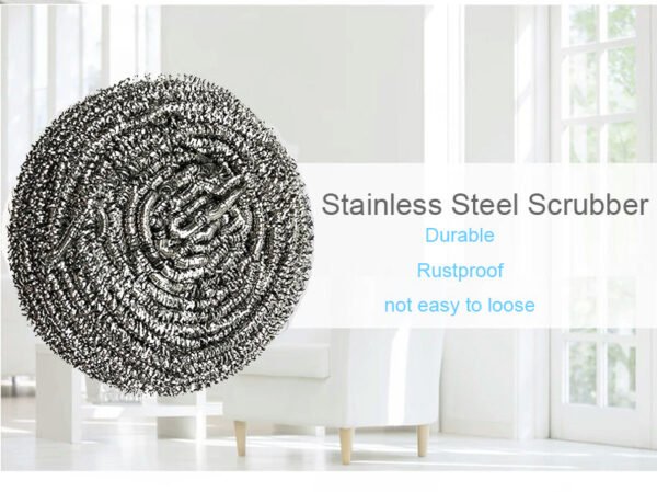 Round Shape Stainless Steel Ball Scrubber