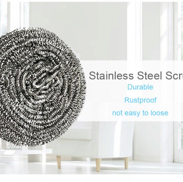 Round Shape Stainless Steel Ball Scrubber