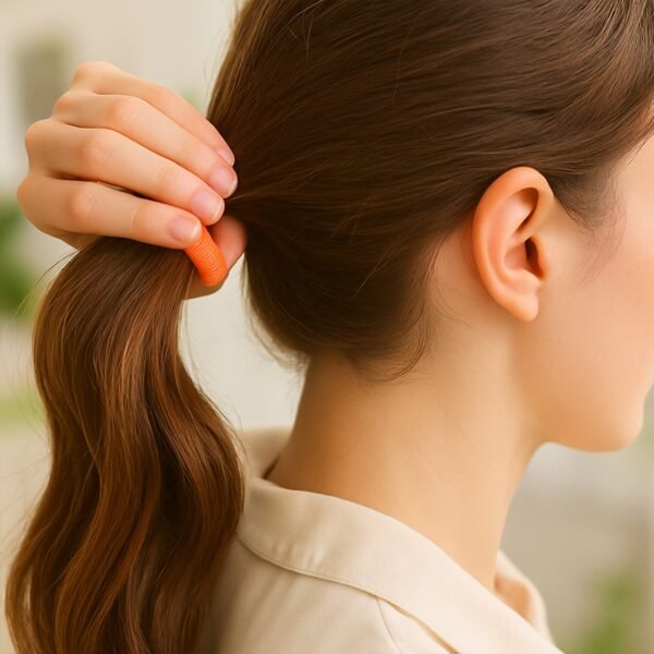 Seamless Soft Hair Elastics - (3 Pc / Set)