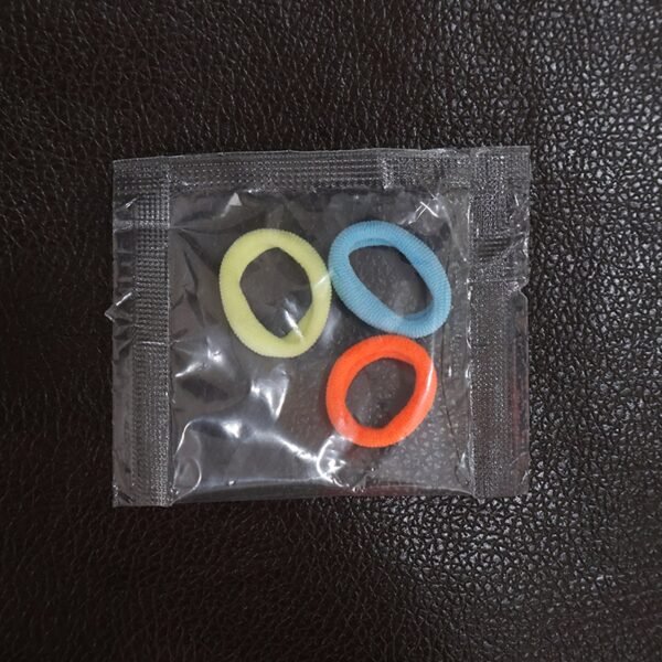 Seamless Soft Hair Elastics - (3 Pc / Set)
