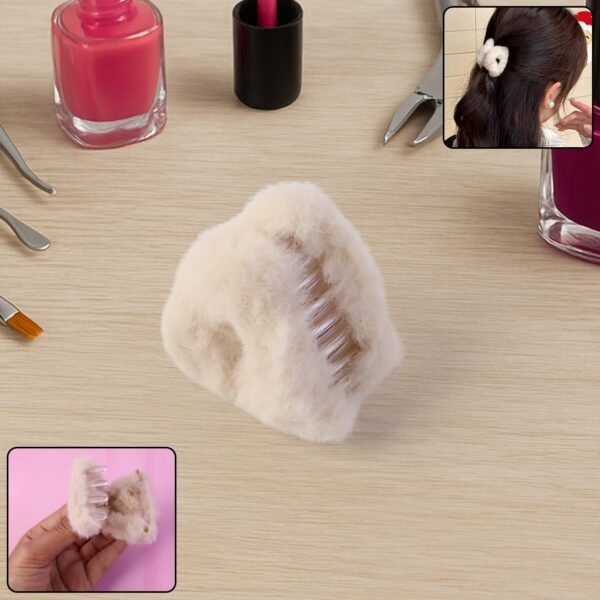 Hair-Claw-Clips-01.jpg Hair Claw Clips, Plastic Fluffy Hair Claw Hair (1 Pc), Hair accessories