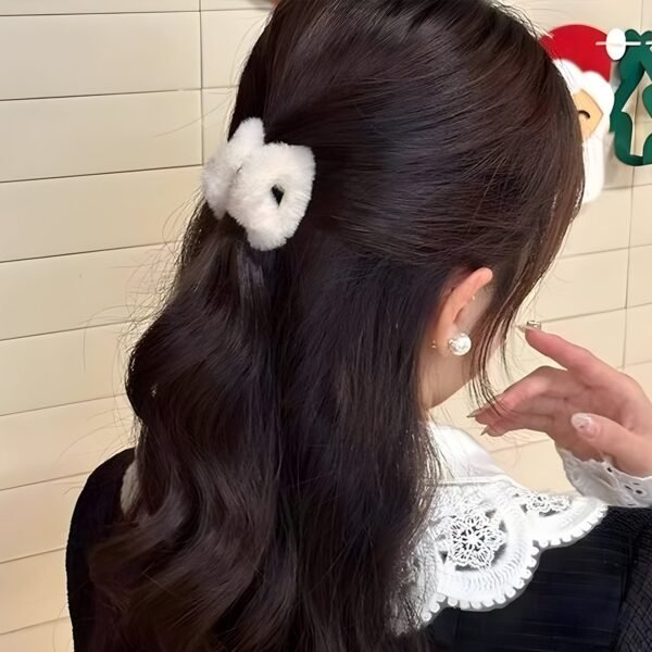 Hair-Claw-Clips-03.jpg Hair Claw Clips, Plastic Fluffy Hair Claw Hair (1 Pc), Hair accessories