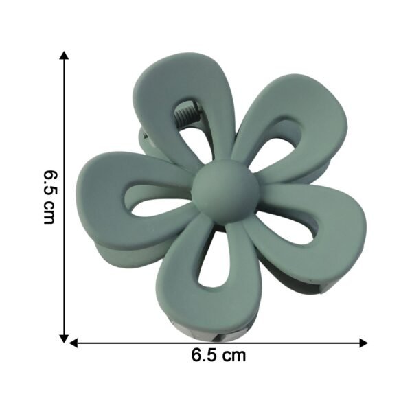 Flower Shaped Hair Claw Clip – 1 Pc