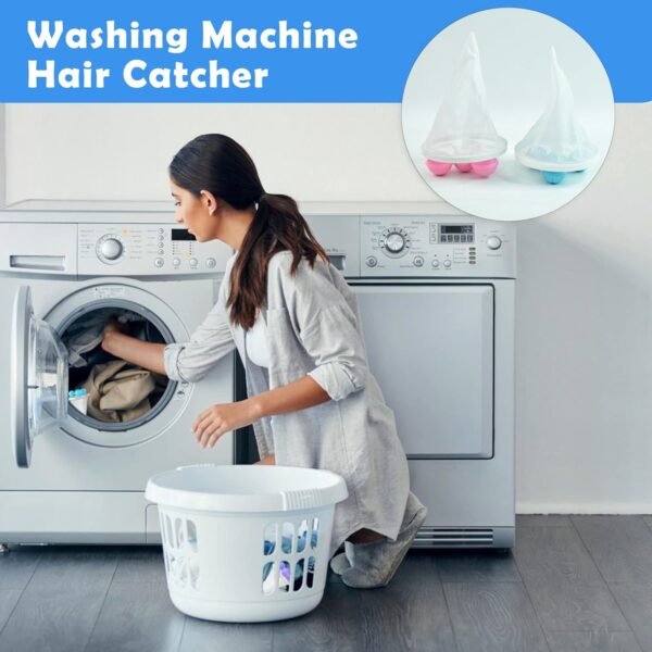 Floating Laundry Ball Lint Catcher Reusable Hair & Fur Filter (1 Pc)