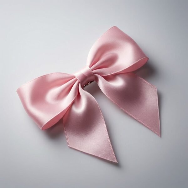 HairBowClip-05.jpg Elegant Satin Hair Bow Clip for Girls & Women (1 Pc)