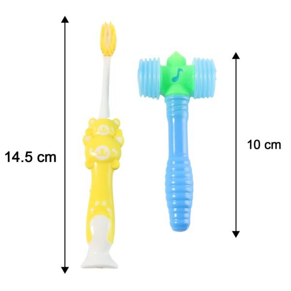 HammerToothbrush-size.jpg Kids Toothbrush and Hammer Toy Set