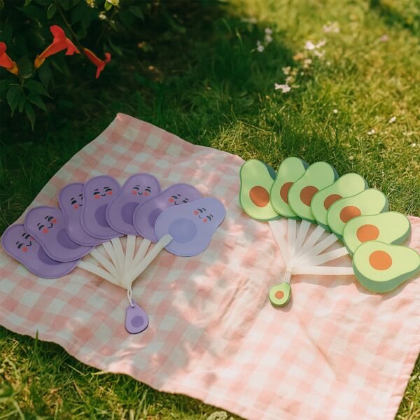 Foldable Pocket Fan with Keychain (1 Pc)