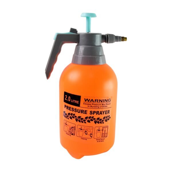 Handheld-Pressure-Sprayer-05.jpg Water Sprayer Hand-held Pump Pressure Garden Sprayer - 2 L (Mix Color)
