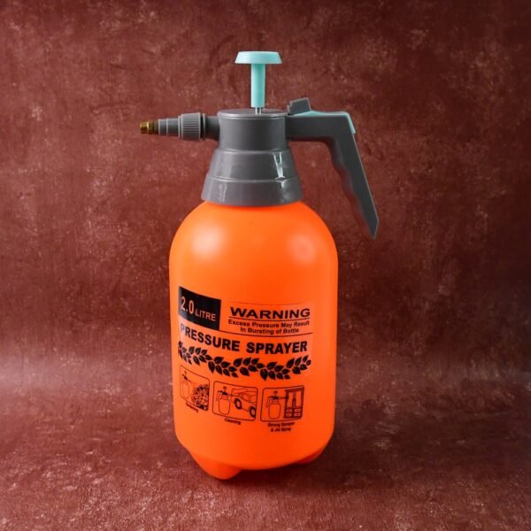 Handheld-Pressure-Sprayer-09.jpg Water Sprayer Hand-held Pump Pressure Garden Sprayer - 2 L (Mix Color)