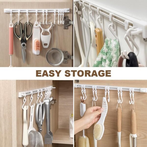 Hanging-Rack-Wall-Mounted-03.jpg Wall Mounted Kitchen Storage Rack Set