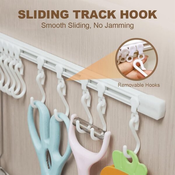 Hanging-Rack-Wall-Mounted-04.jpg Wall Mounted Kitchen Storage Rack Set