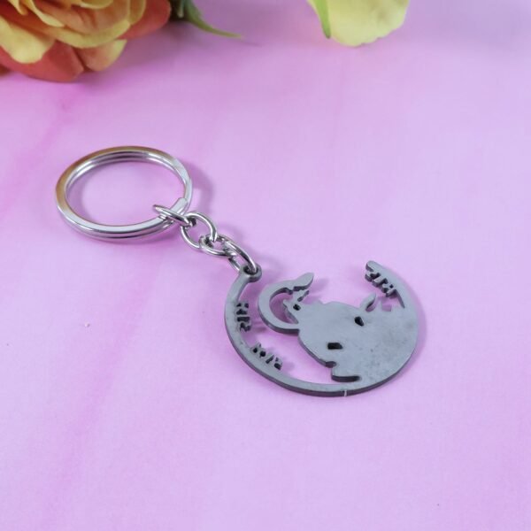 Hanumanji-05.jpg Devotional “Jai Shri Ram” Metal Keychain - (1 Pc)