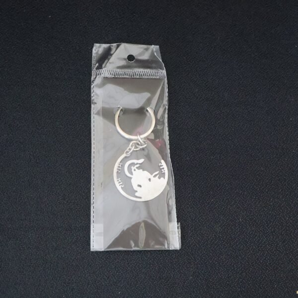 Hanumanji-Liveimage.jpg Devotional “Jai Shri Ram” Metal Keychain - (1 Pc)